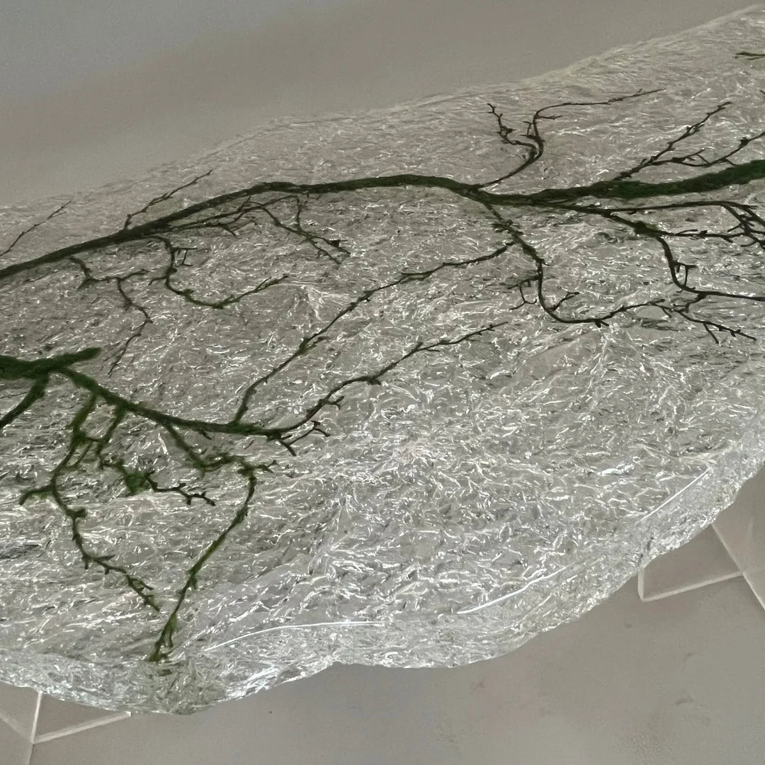 Aurora In Stock 39" x 110" x 2.5" Luxury Epoxy Art Table ATD0031