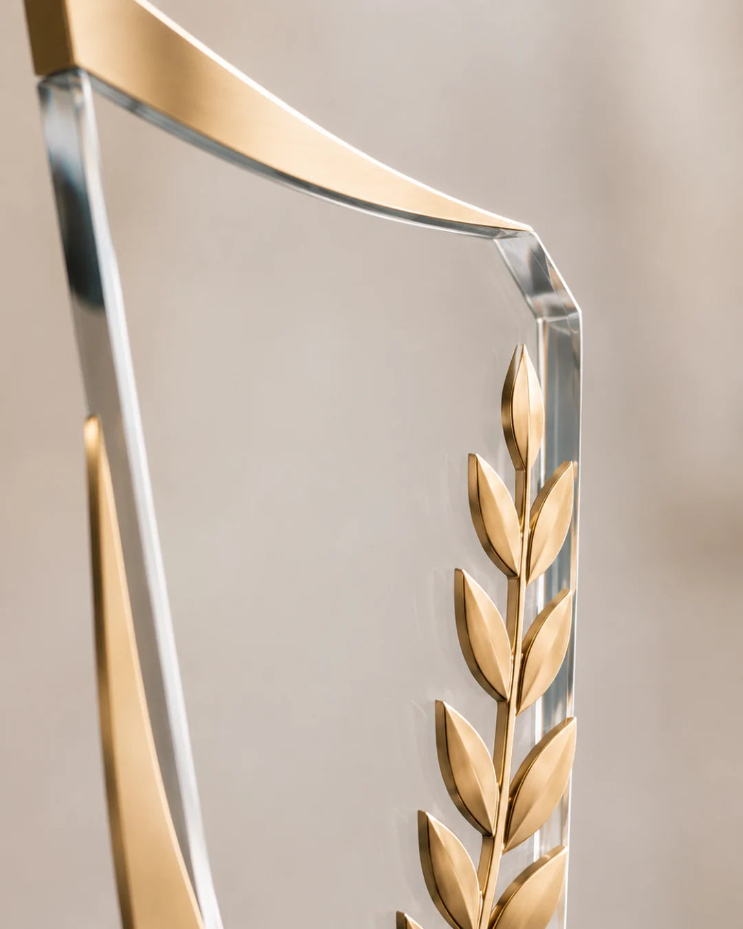 Silver Rise Silver Gray Epoxy Award Trophy ATY04