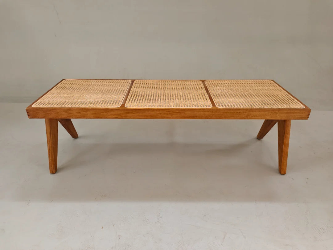 BN07 long solid wood bench
