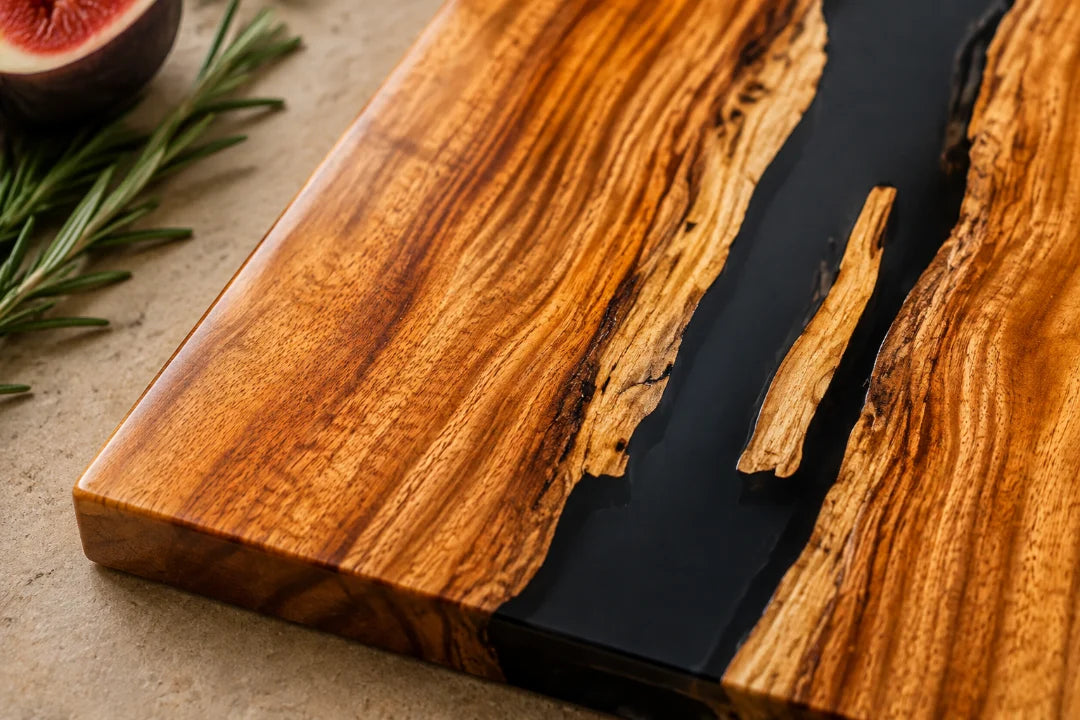 Black River Jet Black Epoxy Cutting Board CB02