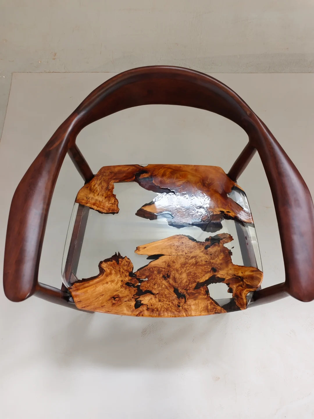 Open Frame Solid Wood Armchair CH25