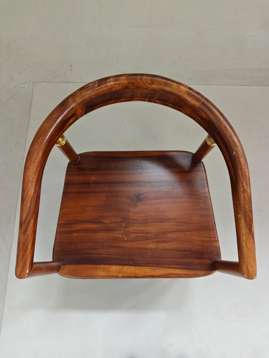 Soft Curve Solid Wood Chair CH29