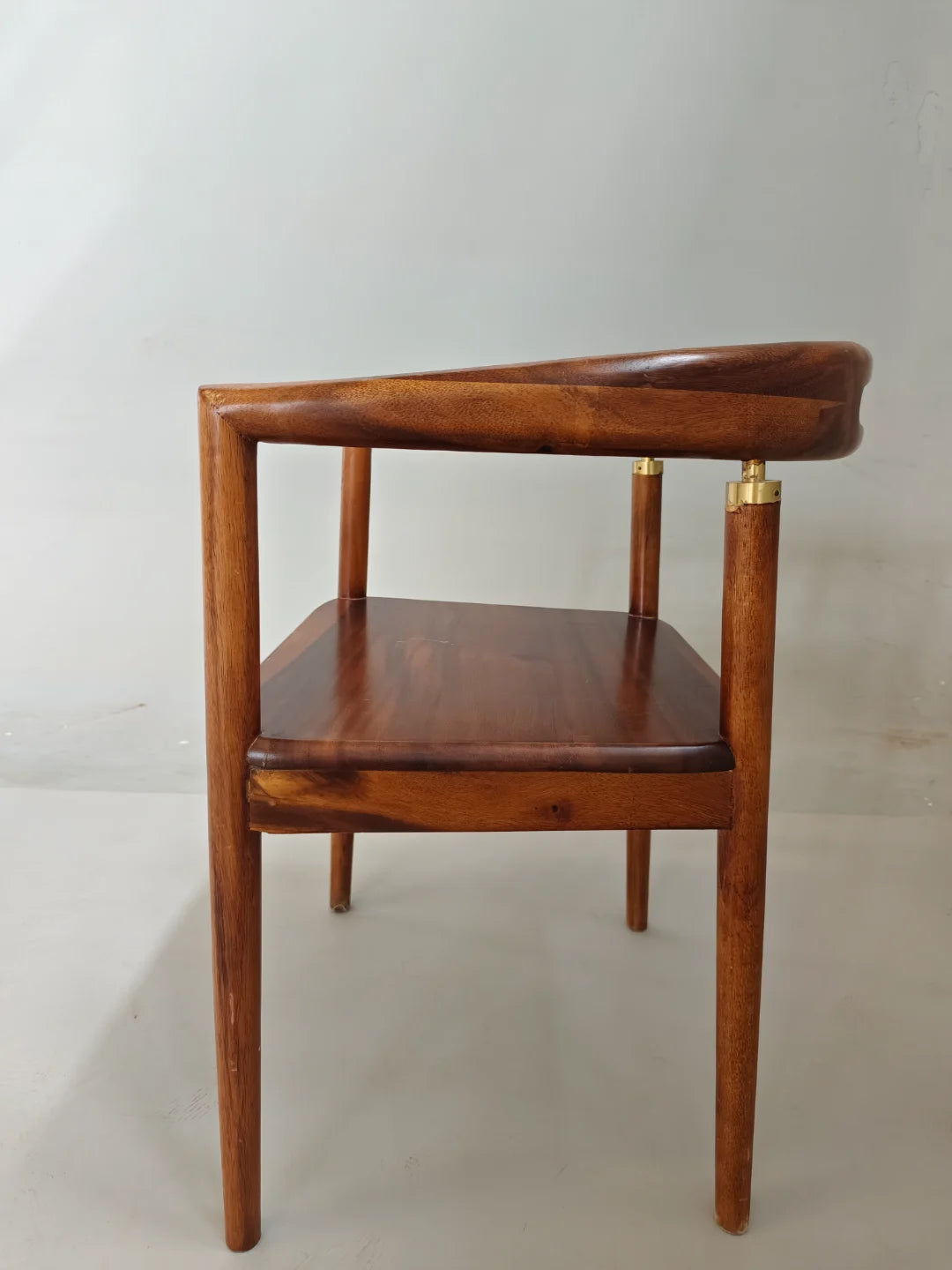 Soft Curve Solid Wood Chair CH29