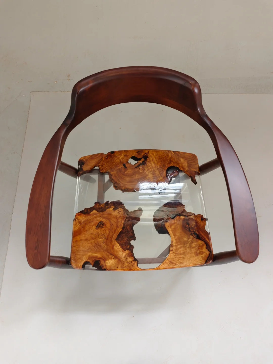 Broad Seat Solid Wood Armchair CH30