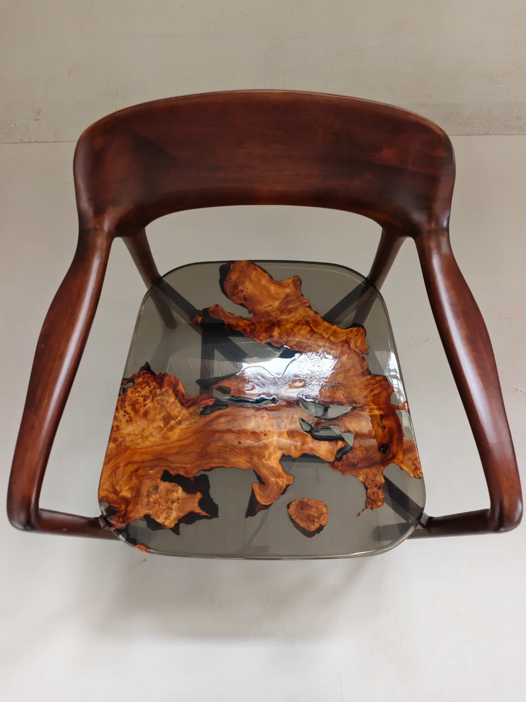 Broad Seat Solid Wood Armchair CH30