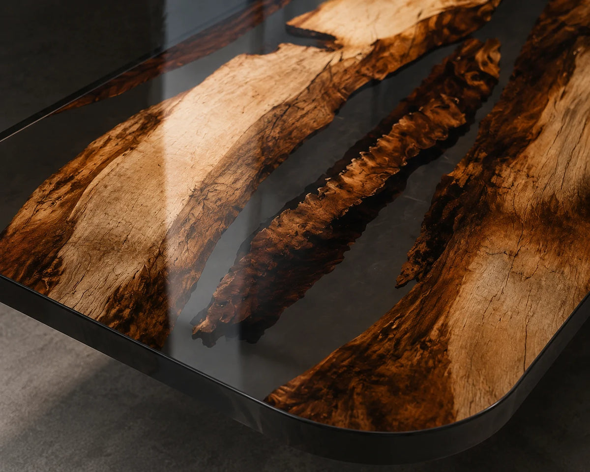 Copper Canyon Live Edge Walnut Conference Table CT11