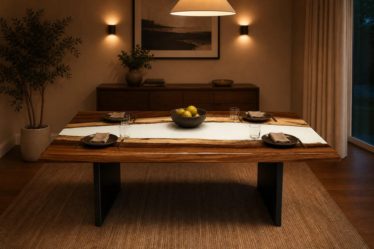 Desert Line South American Walnut Dining Table DT15