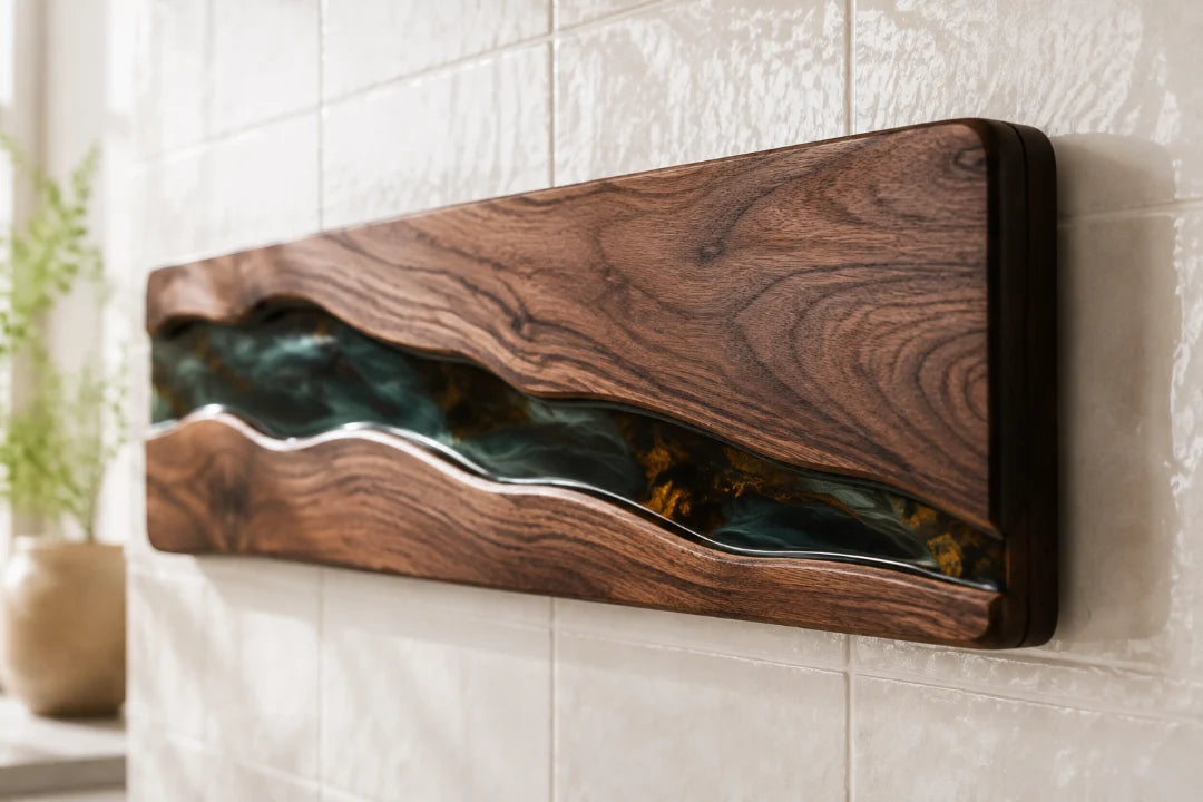 Green Hollow Forest Green Epoxy Knife Holder KH04