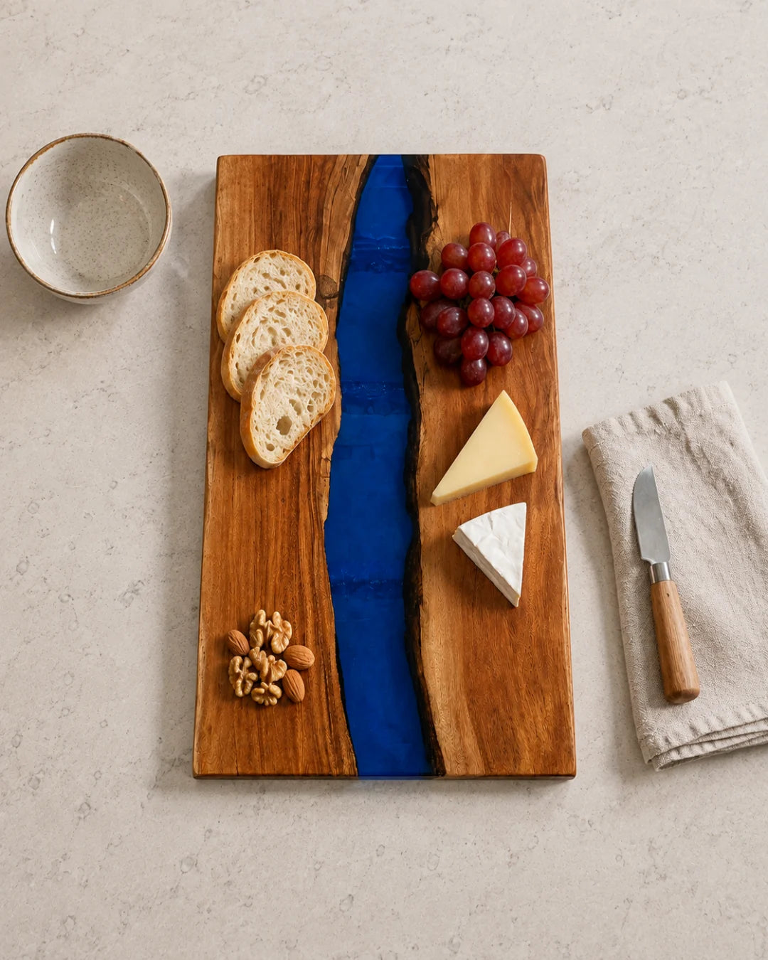 Blue Divide Royal Blue Epoxy Serving Board SB01
